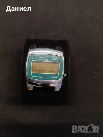 Часовник Електроника, снимка 2 - Антикварни и старинни предмети - 53298851