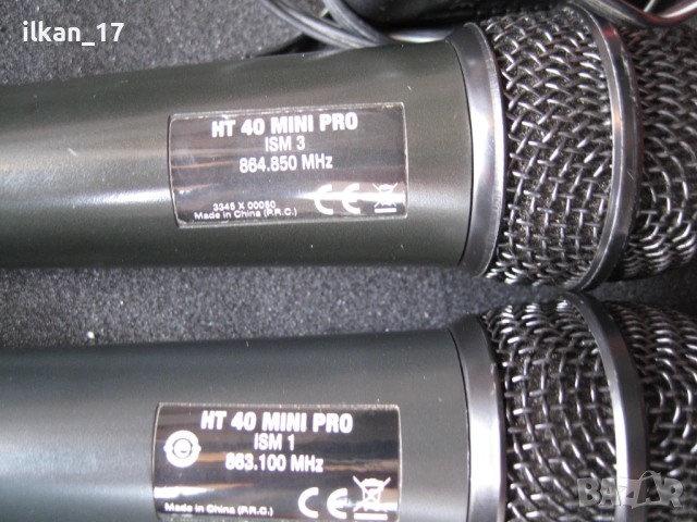 AKG WMS 40 mini PRO 2 Микррофона с кейс Внос от Германия в отлично състояние, снимка 7 - Микрофони - 53131357