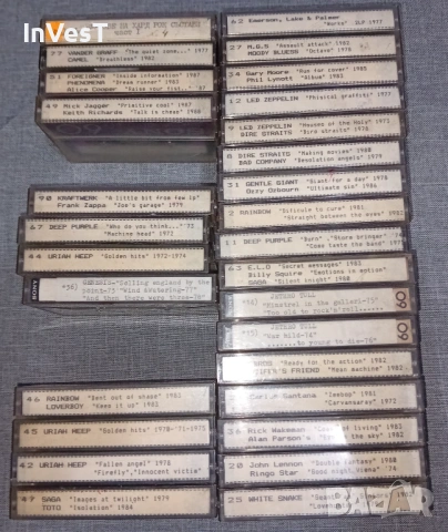 Аудио касети с рок музика