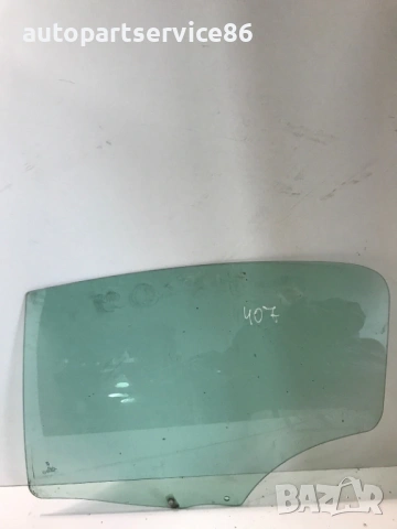 Задно ляво стъкло на прозореца за врата за Peugeot 407 (2004) 43R-000262