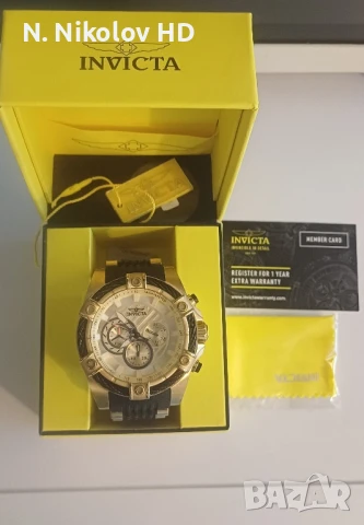 мъжки часовник Invicta, снимка 5 - Мъжки - 50956311