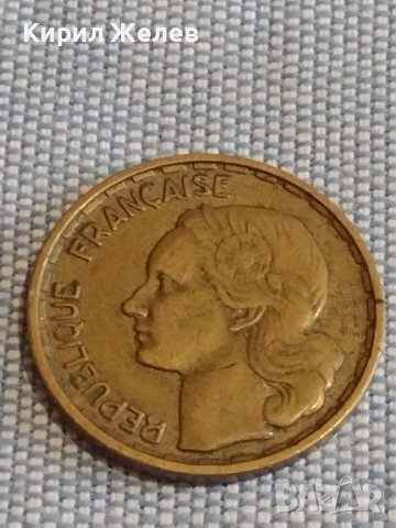 Две монети 20 франка 1950г. Франция / 1 хелера 1911г. Австрия за КОЛЕКЦИЯ ДЕКОРАЦИЯ 31737, снимка 5 - Нумизматика и бонистика - 44490707