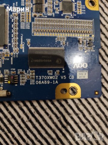 Main board BN41-00839E, TCon T370XW02 V5 CB 06A69-1A, Захранване BN44-00157A, снимка 4 - Части и Платки - 39581819