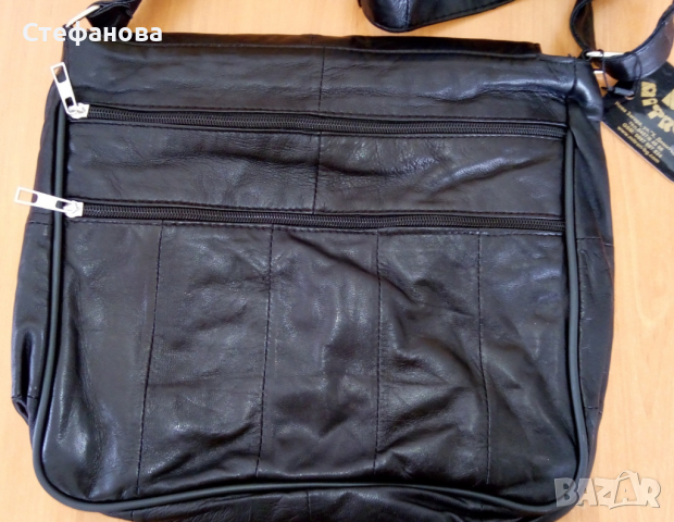 Нова дамска чанта от естествена кожа, снимка 3 - Чанти - 36295576