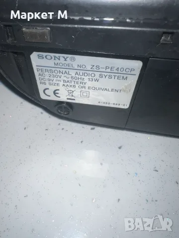 Sony модел ZS-PE40CP За части, снимка 7 - Радиокасетофони, транзистори - 56405077