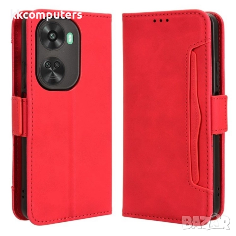 Huawei nova 11 SE / nova 12 SE 4G Magnetic Wallet Кожен Калъф и Протектор, снимка 2 - Калъфи, кейсове - 52720246