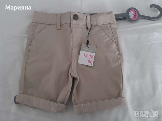 нови къси панталони за момче 12-18мес., снимка 5 - Детски панталони и дънки - 36432731