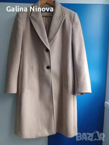 Палто зимно бежаво ново "Zara"