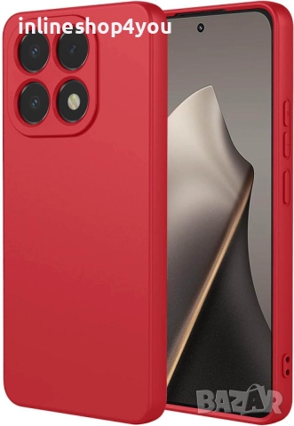 Матов Силиконов Кейс за Xiaomi 15T / Pro със защита около камерите, снимка 2 - Калъфи, кейсове - 52238305