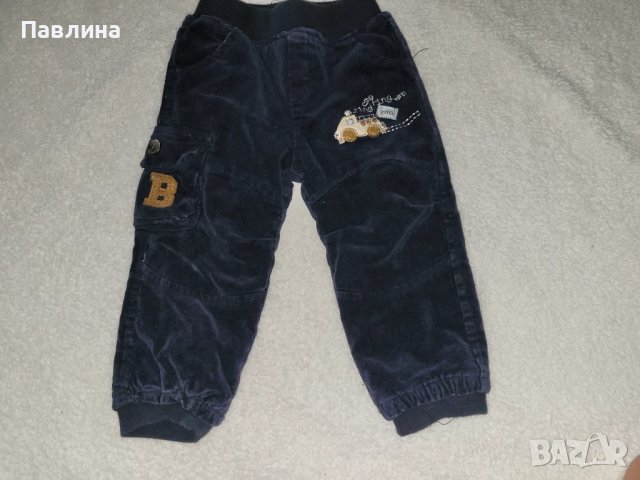 Бебешки Дълги Панталони за Момче - 12-18м, снимка 6 - Бебешки дънки - 51417941