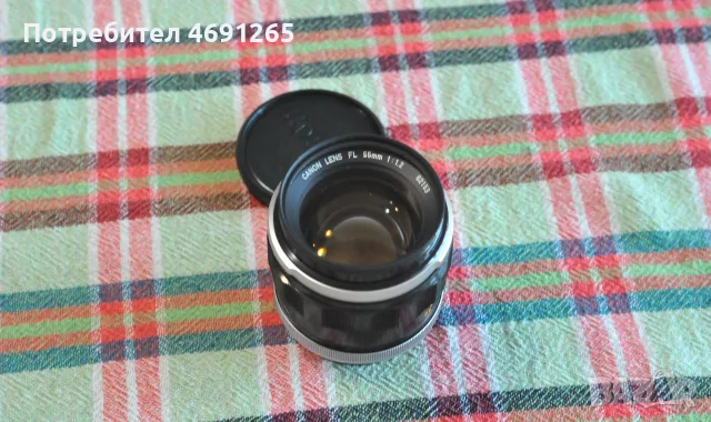 Canon FL 55/1.2 + Canon FL 85/1.8 , снимка 7 - Обективи и филтри - 56357652