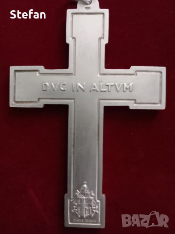 Кардиналски Сребърен Кръст, снимка 9 - Антикварни и старинни предмети - 53452478