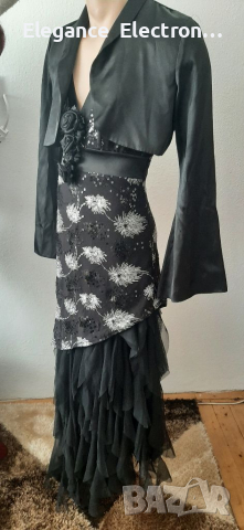 Дамска Официална Рокля +Болеро Fantazim, снимка 3 - Рокли - 36369221