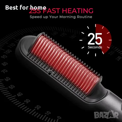 TYMO Ring Plus йонна четка за изправяне на коса, снимка 5 - Преси за коса - 48847871