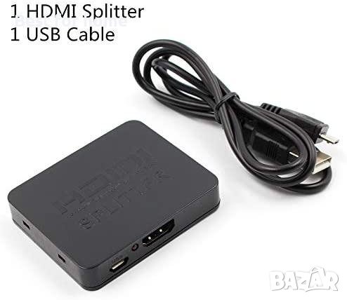 HDMI 4K сплитер , снимка 5 - Кабели и адаптери - 44206711