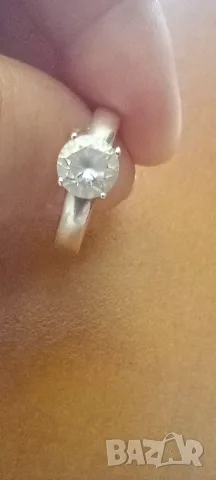 Дамски сребърен пръстен Thomas Sabot. Обеци , снимка 4 - Пръстени - 53084603