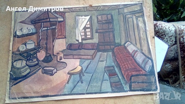 Картина акварел 