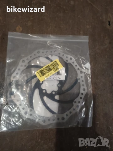 Спирачна диск за велосипед 180 ММ.+ болтове НОВ, снимка 1