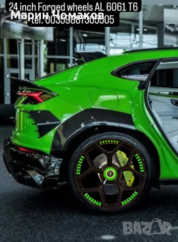 24 цола КОВАНИ джанти за Lamborghini Urus , снимка 9 - Гуми и джанти - 47647105