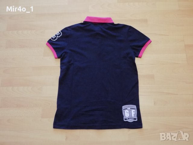 тениска gf ferre риза туника блуза дамска оригинал спорт яка размер L, снимка 2 - Тениски - 40241162