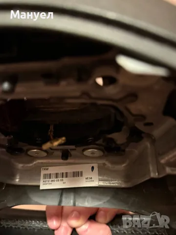 Оригинален волан за Mercedes E-Class (W212), снимка 6 - Части - 48202401