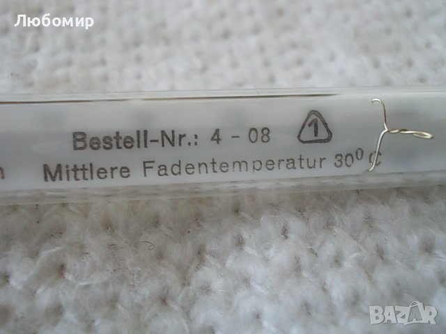 Прецизен термометър от +68 до +90С GDR, снимка 9 - Медицинска апаратура - 39143284
