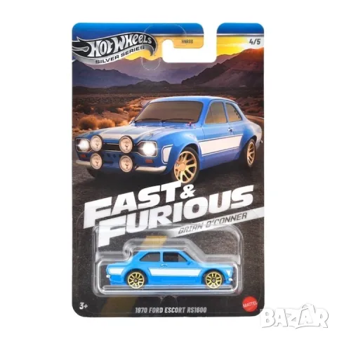 hot wheels fast and furious ford 1600rs Brian O'Connor , снимка 1 - Колекции - 48843040