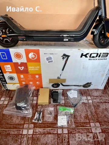 Ел Тротинетка NIU KQi3 Pro, снимка 7 - Други спортове - 51108701