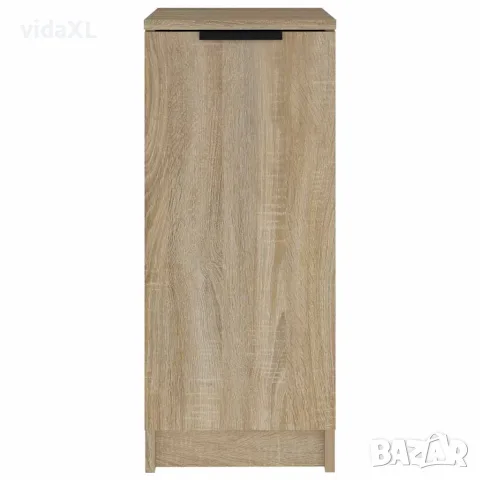 vidaXL Шкаф за обувки, сонома дъб, 30x35x70 см, инженерно дърво, снимка 5 - Скринове - 56147954