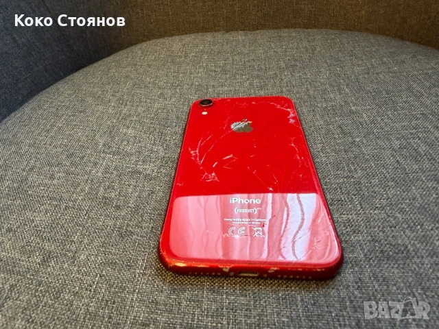 iPhone XR PRODUCT(RED) (128GB) – със забележки, снимка 5 - Apple iPhone - 53023355