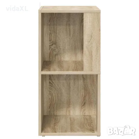 vidaXL Ъглов шкаф, дъб сонома, 33x33x67 см, инженерно дърво, снимка 4 - Шкафове - 56147861