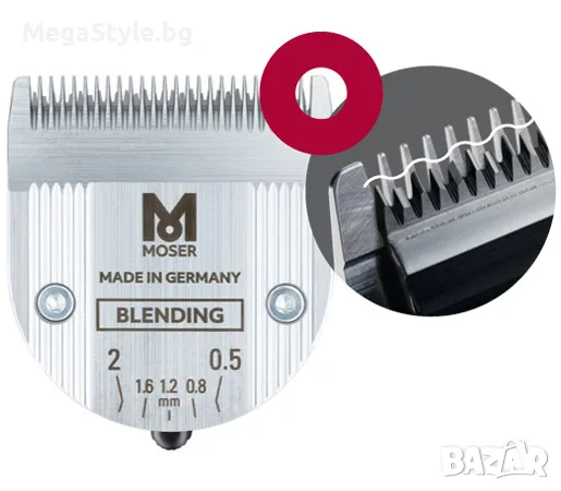 Машинка за подстригване Moser Chrom2Style Blending Edition, снимка 6 - Машинки за подстригване - 55815347