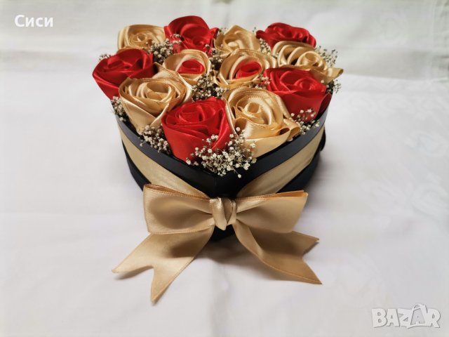 Вечни рози - подарък за всеки, снимка 5 - Ръчно изработени сувенири - 41993785