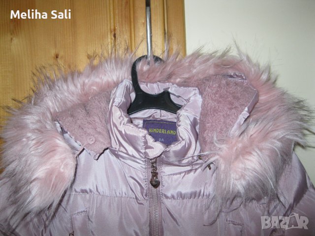 Зимно яке за момиче на Kinderland за 7-8 годишна възраст, снимка 2 - Детски якета и елеци - 40938993
