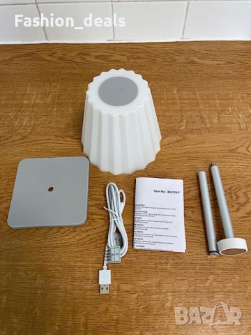 Нова Акумулаторна настолна лампа Нощна лампа/Дом Спалня, снимка 8 - Други - 41392746