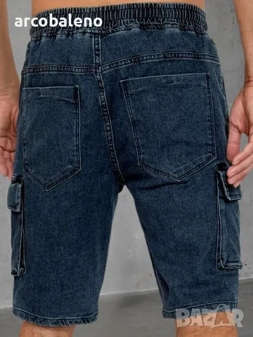 Мъжки дънкови къси панталони, 3цвята , снимка 4 - Къси панталони - 49970869