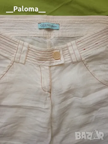 ленени панталони, снимка 4 - Къси панталони и бермуди - 50419337