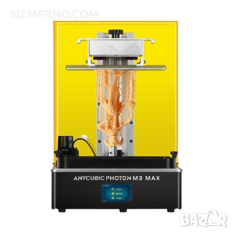 Фотополимерен 3D Принтер ANYCUBIC Photon M3 Max 7K 13.6" Monochrome LCD 298x164x300mm, снимка 2 - Принтери, копири, скенери - 41608475