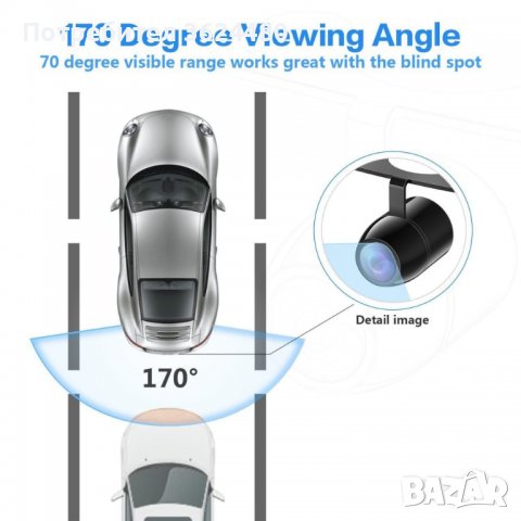Камера за задно виждане за автомобил, снимка 3 - Аксесоари и консумативи - 39501778