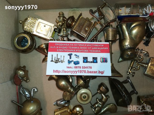 златинки-миниатюри-30бр-фигурки 2610211745, снимка 3 - Антикварни и старинни предмети - 34591651