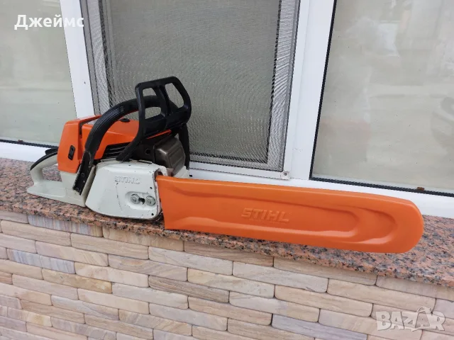 Оригинална резачка Stihl 034AV super electronic quickstop , снимка 12 - Градинска техника - 55851825