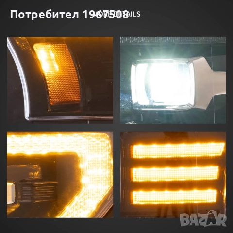 Комплект LED фарове с начална анимация за Ford F150 2015 - 2017, снимка 7 - Части - 52334064