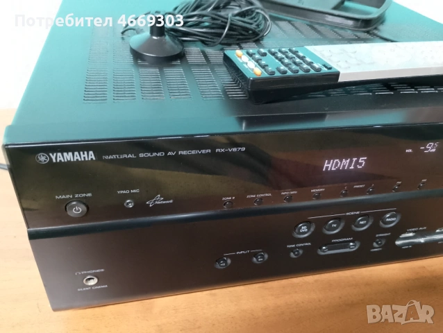 Yamaha RX V679 WIFI , Bluetooth , снимка 2 - Ресийвъри, усилватели, смесителни пултове - 53438511