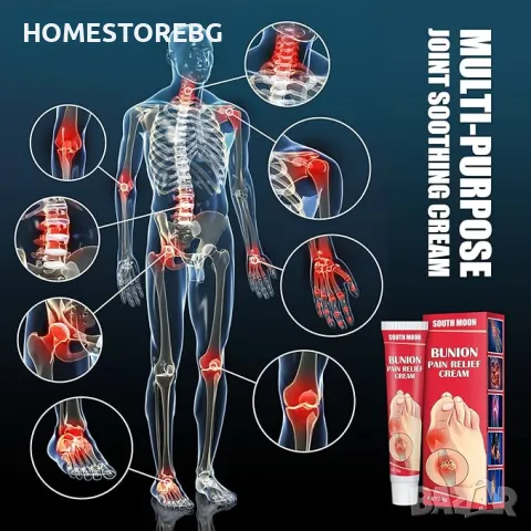 South Moon обезболяващ крем за ставни болки, снимка 2 - Козметика за тяло - 49642258