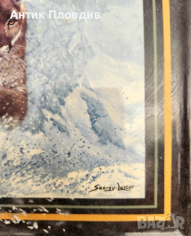 Керамична чиния „High Gear“ – John Seerey-Lester, The Bradford Exchange (1999), снимка 3 - Декорация за дома - 51338182