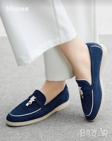 Мокасини/ обувки от естествен велур, снимка 4 - Дамски ежедневни обувки - 53177152