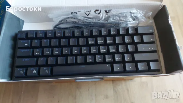 AULA F3261 Механична клавиатура за игри, клавиатура за игри 60 процента, 61 клавиша, снимка 6 - Клавиатури и мишки - 48592222