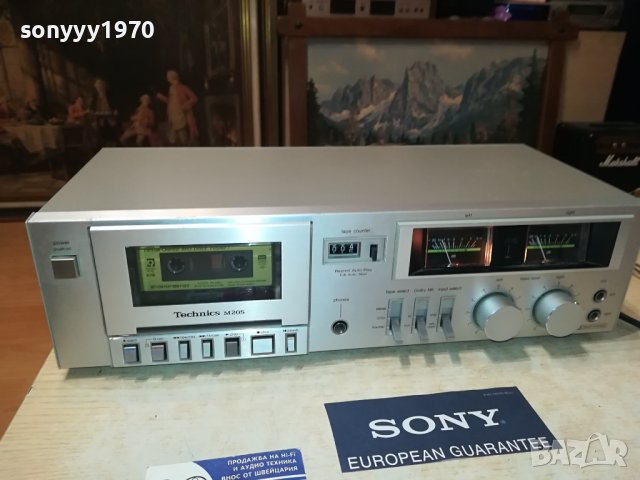 TECHNICS RS-M205 DECK MADE IN JAPAN-ВНОС SWISS LNV2706231346, снимка 2 - Декове - 41370425