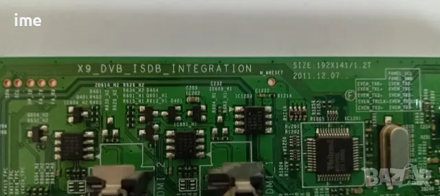 Main Board BN41-01795A. Свален от Телевизор Samsung UE32EH4000. Работещ СЪС СЧУПЕН ДИСПЛЕЙ., снимка 2 - Части и Платки - 47598171