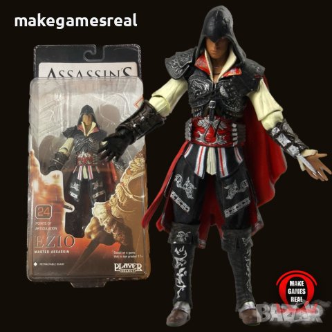 Екшън фигура Assassin's Creed - Ezio Master Assassin, снимка 1 - Аксесоари - 40370518